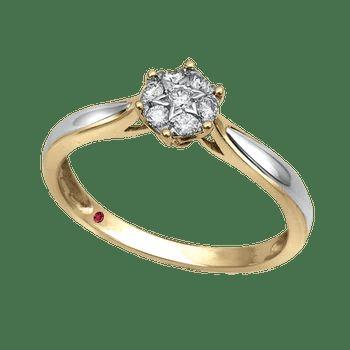 1. ¿Cuál es el anillo más popular para compromisos?